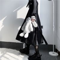 Japanese Anime Cosplay Handbag Jk Lolita Cute Bunny Rabbit Doll Plush Bag Korean Sweet Girl Gothic Style Student Backpack Packet