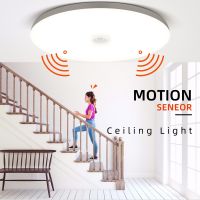 [HOT QQZIWWUJJWG 104] โคมไฟเพดาน Led PIR Motion Sensor เพดาน Night Light 15/20/30/40W 110V/220V Led โคมไฟสำหรับ Home Room ห้องครัวห้องโถง