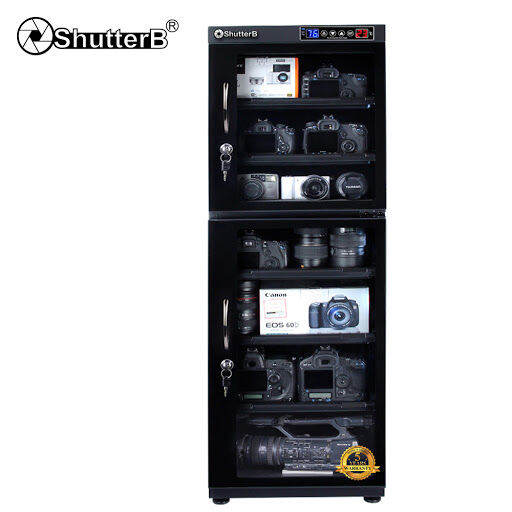 ตู้กันความชื้น-shutter-b-sb-160em-160-ลิตร-dry-cabinet-รับประกันศูนย์-5-ปี-สินค้าซื้อแล้วไม่รับคืน