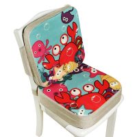 Baby Chair Cushion Booster Seat Cushion Children Increased Chair Pad Anti-Skid Waterproof Adjustable Baby Dining Chair Cushion