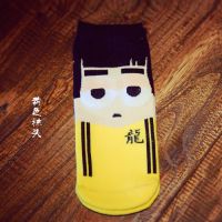 Ready Stock! Women Men Funny Cartoon Superheros Boat Socks Cotton Socks