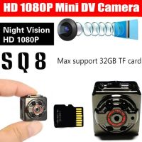 8GB Card+Mini Camera DVR Loop Video Recorder Infrared Night Vision DV Full HD 1080P Webcam Motion Detect