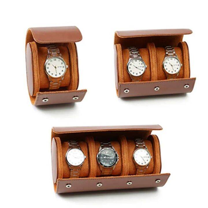 Vintage watch hot sale display case