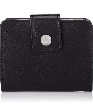 timberland women's leather rfid flap wallet clutch organizer
