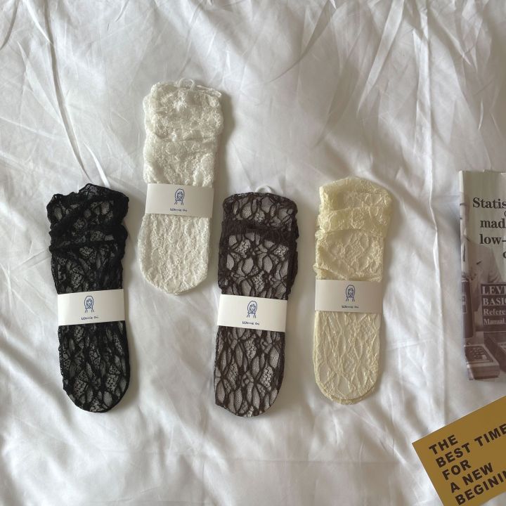 royallovers-ส่งจากไทย-ถุงน่องเซ็กซี่โลลิต้าถุงเท้าถุงเท้าญี่ปุ่นถุงน่องลูกไม้ถุงเท้าหลอดกลางรุ่น