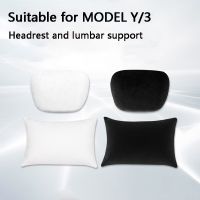 Headrest Neck Guard Waist Headrest Upholstery Car Modification Accessories Suitable for Model Y/3 Tesla Seat Cushions