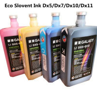 4 PCS หมึกพิมพ์  หมึก Epson DX5/DX7/TX800 /DX11 Eco Solvent INK หมึกพิมพ์ 1 ลิตร 2 ปี คุณภาพสูง