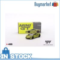 [ของแท้] Mini GT 1/64 #496 McLaren Artura Flux Green RHD รถโมเดล Diecast