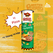 Bánh lát Snack khoai tây Mister Potato Neymarvị pizza lon 100g