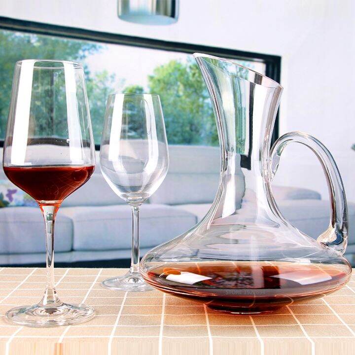 superior-1900ml-flat-base-red-wine-decanter-handmade-crystal-wine-pourer-premium-water-carafe-thickened-wall