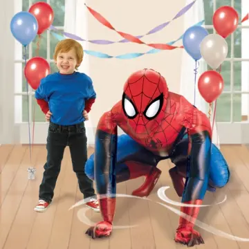 1Set Marvel Super Hero 3D Spiderman Balloon Garland Arch Kit Latex