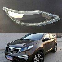 หัวรถแผ่นเรืองแสงเลนส์สำหรับ Kia Sportage R 2009-2012ฝาครอบไฟหน้ารถอะไหล่รถยนต์