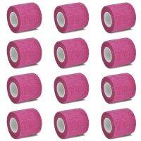 Multiple 4.8m Pink Adhesive Elastic Bandage Wrap Tape Elastoplast for Knee Support Ankle Shoulde