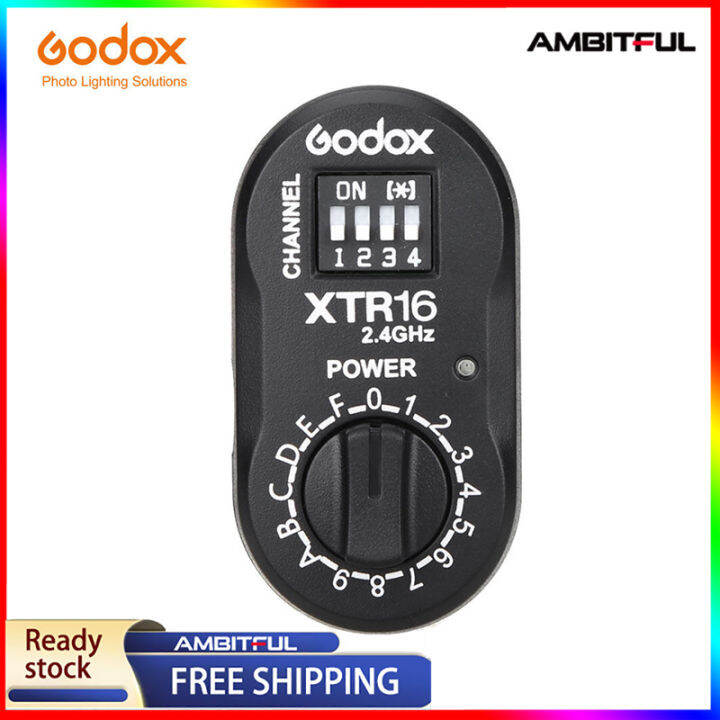 Godox XT-16 2.4G Wireless Remote Power Control and Flash Trigger