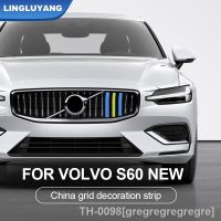 ۩✢✳ gregregregregre Para volvo s60 v60 2020 2021 2022 tira três-cor adesivos de carro peças automóvel decoração acessórios do interior