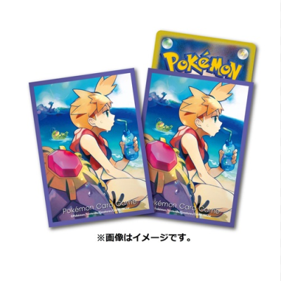 [Pokemon Japan] Sleeve - ลาย Kasumi &amp; Starmie ลิขสิทธิ์แท้ Pokémon Center สลีฟ, ซองการ์ด