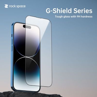 Rock Space G-Shield HD กระจกนิรภัยใส เข้ากันได้กับ iPhone 14 Pro / 14 Pro Max