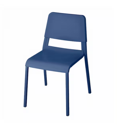 Chair size 46x54x80 cm.