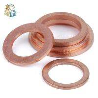 20PCS/Pack Copper Washer Solid Gasket Sump Plug Oil Seal Fittings 10x14x1MM Tool Parts Accessories Drop Shipping