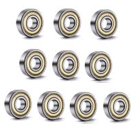 20PCS Double Shield Skate Miniature High Carbon Steel Bearing 608Zz 608 ZZ