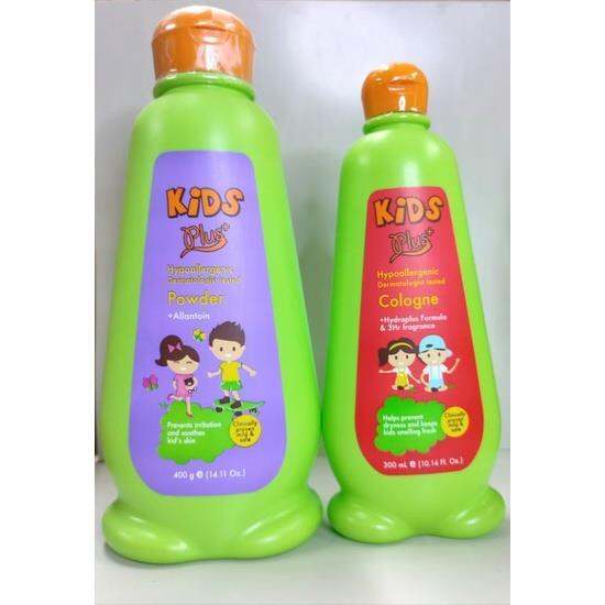 【Cologne】 Kids Plus Powder/Cologne (300g300ml) Lazada PH