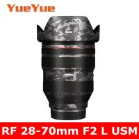 สติกเกอร์สำหรับ Canon RF 28-70Mm F2 L USM ป้องกันรอยขีดข่วนเลนส์กล้องถ่ายรูปโค้ทห่อฟิล์มป้องกันปกป้องร่างกายฝาครอบผิว