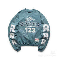 The Shepherd พิมพ์ Vintage RRR123 Holy Club เสื้อผู้ชายผู้หญิงคุณภาพสูงล้าง RRR-123 Crewneck ขนาดใหญ่ Anime Hoodies