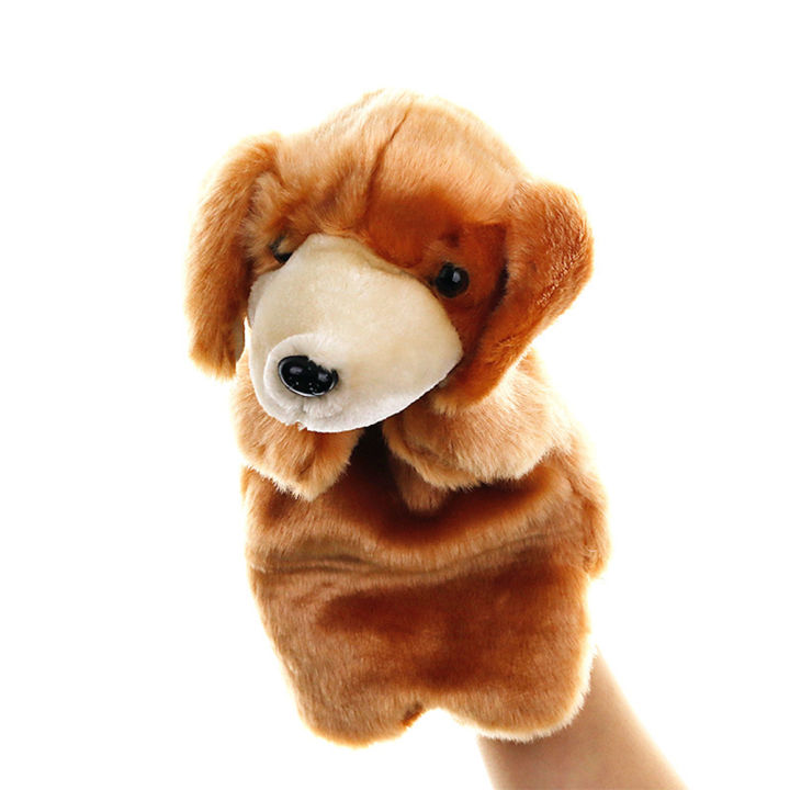 bodhiwish-สุนัขน่ารักลูกสุนัขสัตว์ตุ๊กตาหุ่นมือตุ๊กตาแกล้งเล่นผู้ปกครองเด็กของเล่นของขวัญ