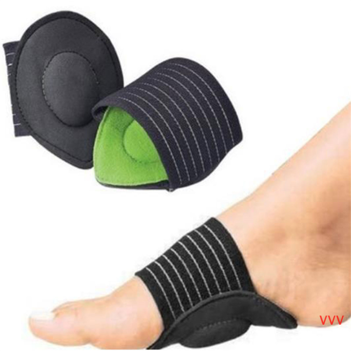 Vvv 2 Pair Plantar Fasciitis Therapy Wrap Brace Arch Support For Heel