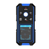 keykits- NF-518 Multifunctional Wall Detector 2.4inch Backlit LCD Color Display 240*320 Resolution AC Metal Wooden Wall Detection Modes Adjustment Cable Wires Depth Measurement Device with Voice Broadcast Function