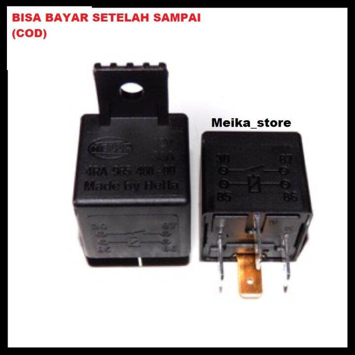 Relay Klakson Keong Riley Rilay Lampu Motor Klakson Mobil 12V Lazada