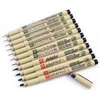 【hot】 1 Piece Pigment Pigma 0.05 0.1 0.2 0.3 0.4 0.5 0.8 Different Fineliner Sketching