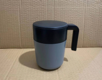 Portable French Press Mug Coffee Maker Plastic Double Layer BPA Free CafePress Water Isolation Tea Cup 260ML Drop Shipping