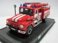 A MER 1:57 1964 ZiL 130-43141 KazakhstanA fire engine alloy model Car Diecast Metal Toys Birthday Gift For Kids Boy