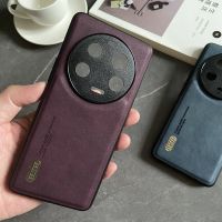 เคสสำหรับ Xiaomi Mi 13 Pro เคส Xiaomi13Pro Xiaomi13พิเศษ Mi13Ultra หนังด้านย้อนยุคเคสโทรศัพท์ที่วางเลนส์เคสฝาหลังกันกระแทกป้องกันทุกสัดส่วน