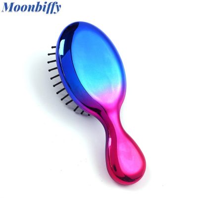☽ஐ﹍ Portable Scalp Massager Barber Hairbrush Womens Hair Brush Kids Comb Natural Boar Bristle Anti-static Hairbrush Accessories