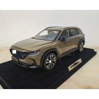 1:18สำหรับ CX50มาสด้า SUV 2023อัลลอยหล่อโมเดลรถของเล่นเสียงและเบาของสะสมของเล่นเด็กของขวัญวันเกิด