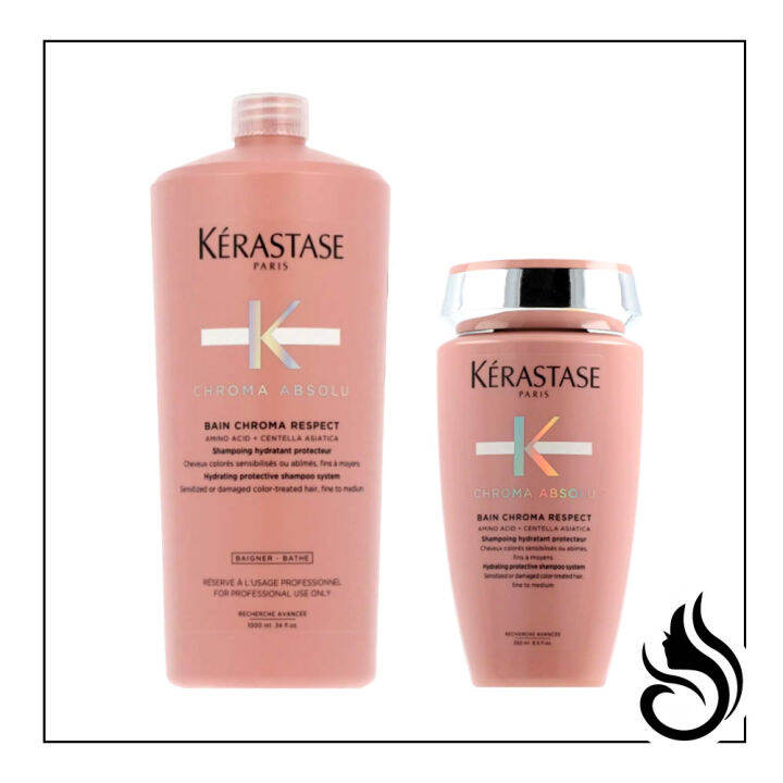 Kerastase Chroma Absolu Bain Chroma Respect Shampoo 250ml/1000ml Lazada