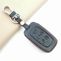 ▣ Leather Car Key Case For Land Rover Discovery 4 for Range Rover Sport Vouge 2009 2010 2011 2012 Cover Keyless Remote Fob Shell