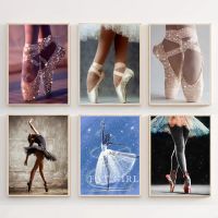 Diy Diamond Painting 5d New Collection 2022 Full Diamond Mosaic Ballet Dancing Cross Stitch Kit Crystal Dance Shoes Embroidery