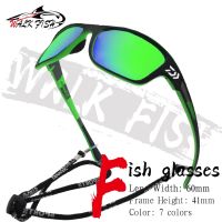 【CW】◎  WALK FISH Polarized Fishing Sunglasses Mens Driving Shades Outdoor Eyeglasses Male Sport Glasses Hiking UV400 Eyewear