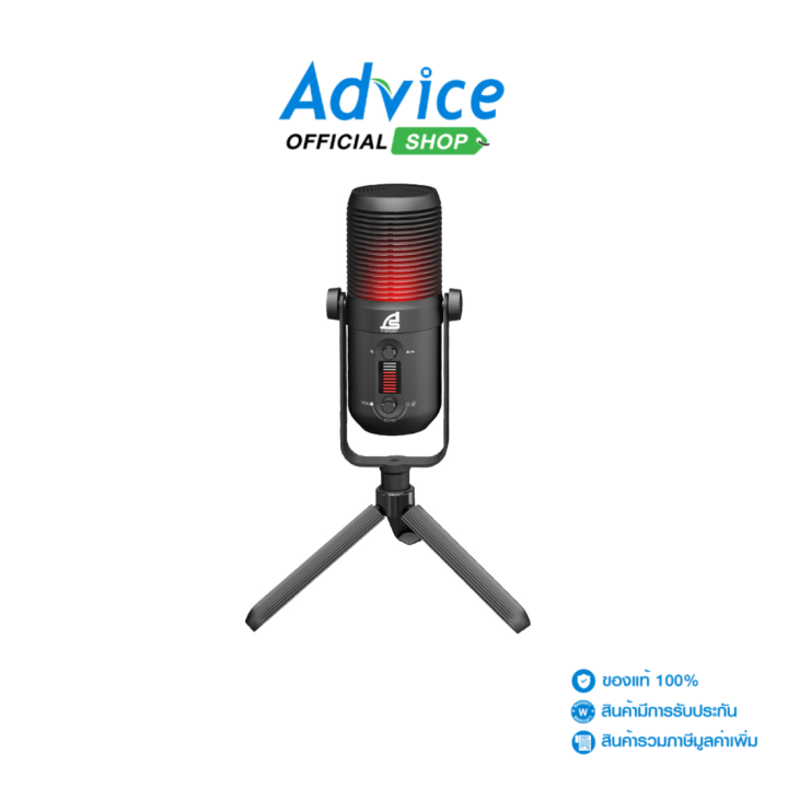 USB Microphone Condenser SIGNO (MP705) Black Lazada.co.th
