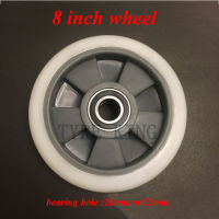 High Quality 8 Inch Solid Nylon Wheel 10" or 8" Solid Wheel Trolley Wheel Tiger Cart Wheel Trailer Wheel