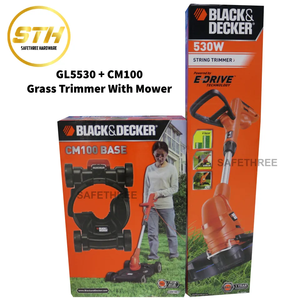 BLACK+DECKER GL5530-B1 STRING TRIMMER LAWN & GARDEN TOOLS BLACK+