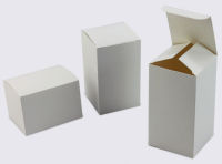 50 pieces Blank white paper packaging recycled kraft paper gift box handmade soap packaging cardboard packing carton box