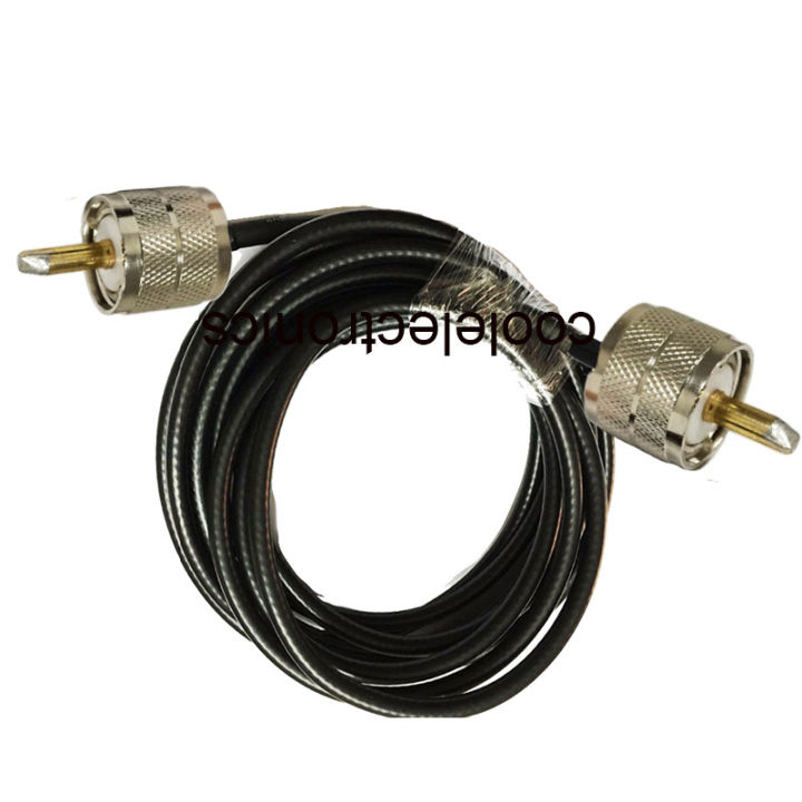 5D-FB PL259 UHF male to UHF PL259 male connector 50-5 Coaxial Cable RF Adapter Coax Cable 50Ohm 50cm 1/2/3/5/10/15/20/30m
