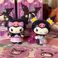 Mystery Sanrio Kawaii Kuromi Trick Or Treat Series Blind อะนิเมะตัวละคร Girl Room ชั้นวางหนังสือตกแต่งของเล่นเด็ก Gift