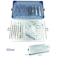 21Pcs/Set Ophthalmic Cataract Eye Micro Surgery Surgical Instruments With Case Box