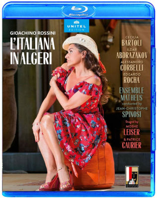 Rossini opera Italian girl in Bartoli Salzburg, Algiers (Blu ray BD25G)