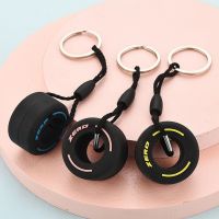 Fast Furious Creative car wheel Tyre Key Ring Backpack motorcycles F1 car Key Chain Pendent Ornament Accessories